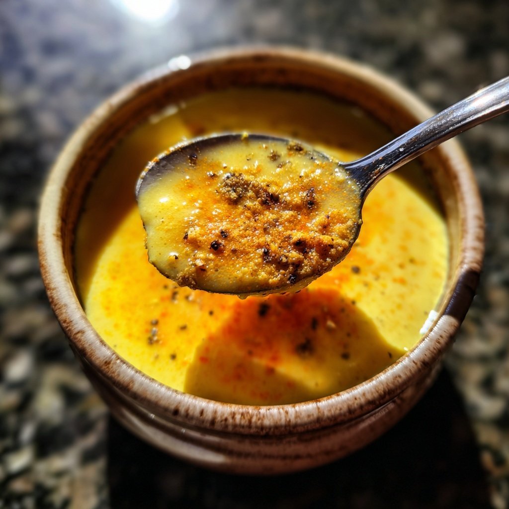 Blumenkohlsuppe mit Kurkuma