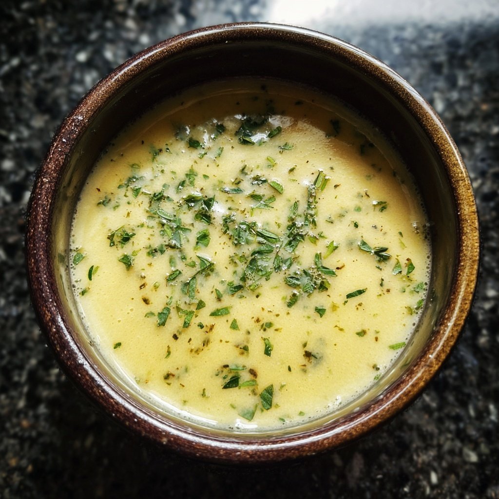 Cremige Blumenkohlsuppe mit Zitronenöl
