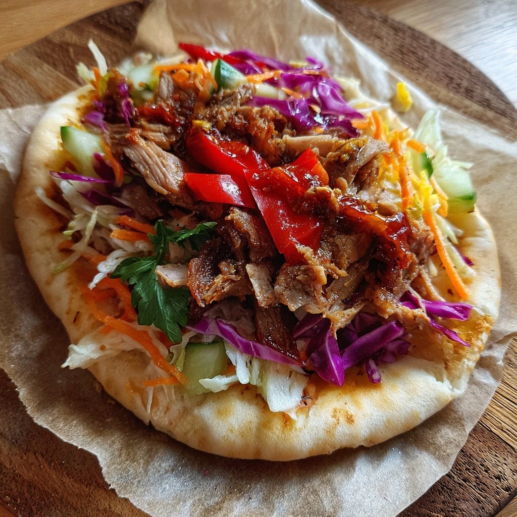 Klassischer Döner Kebab wie vom Imbiss