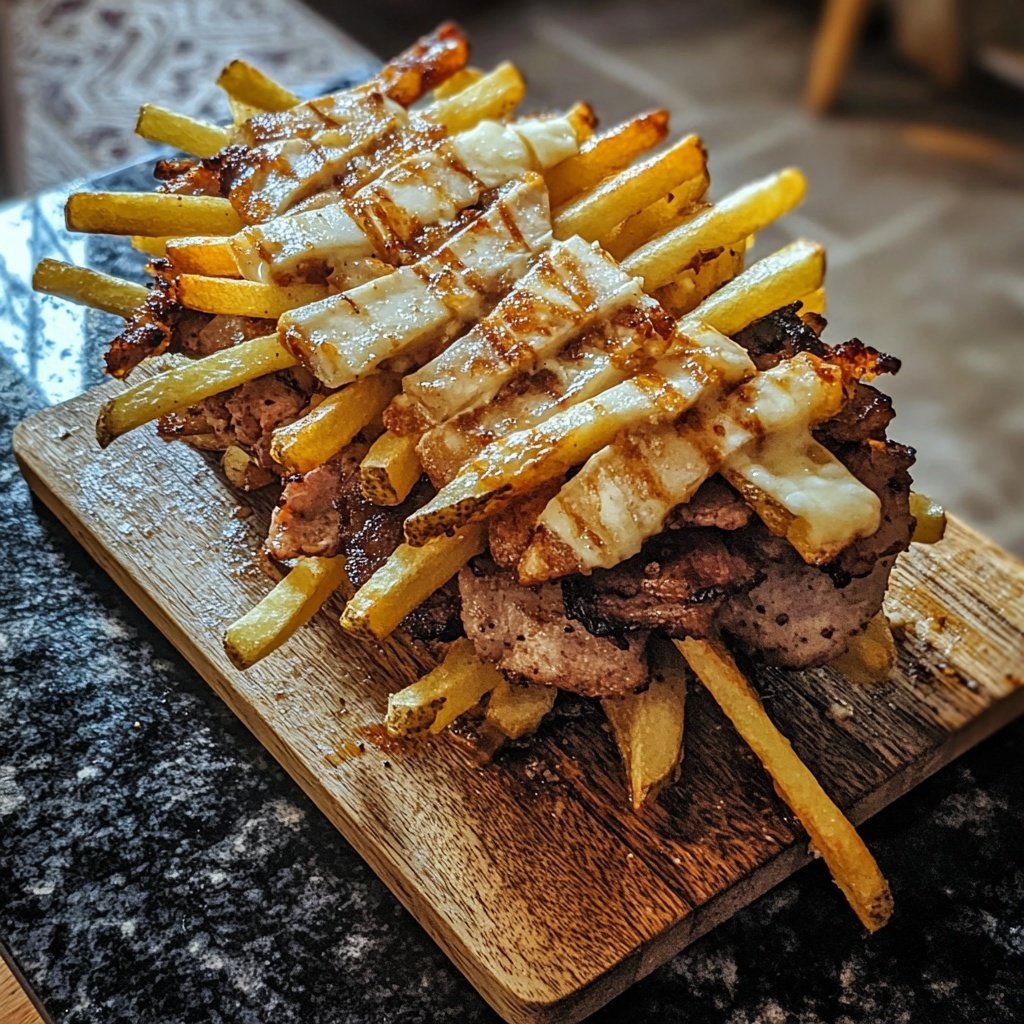 Dönerbox mit Pommes