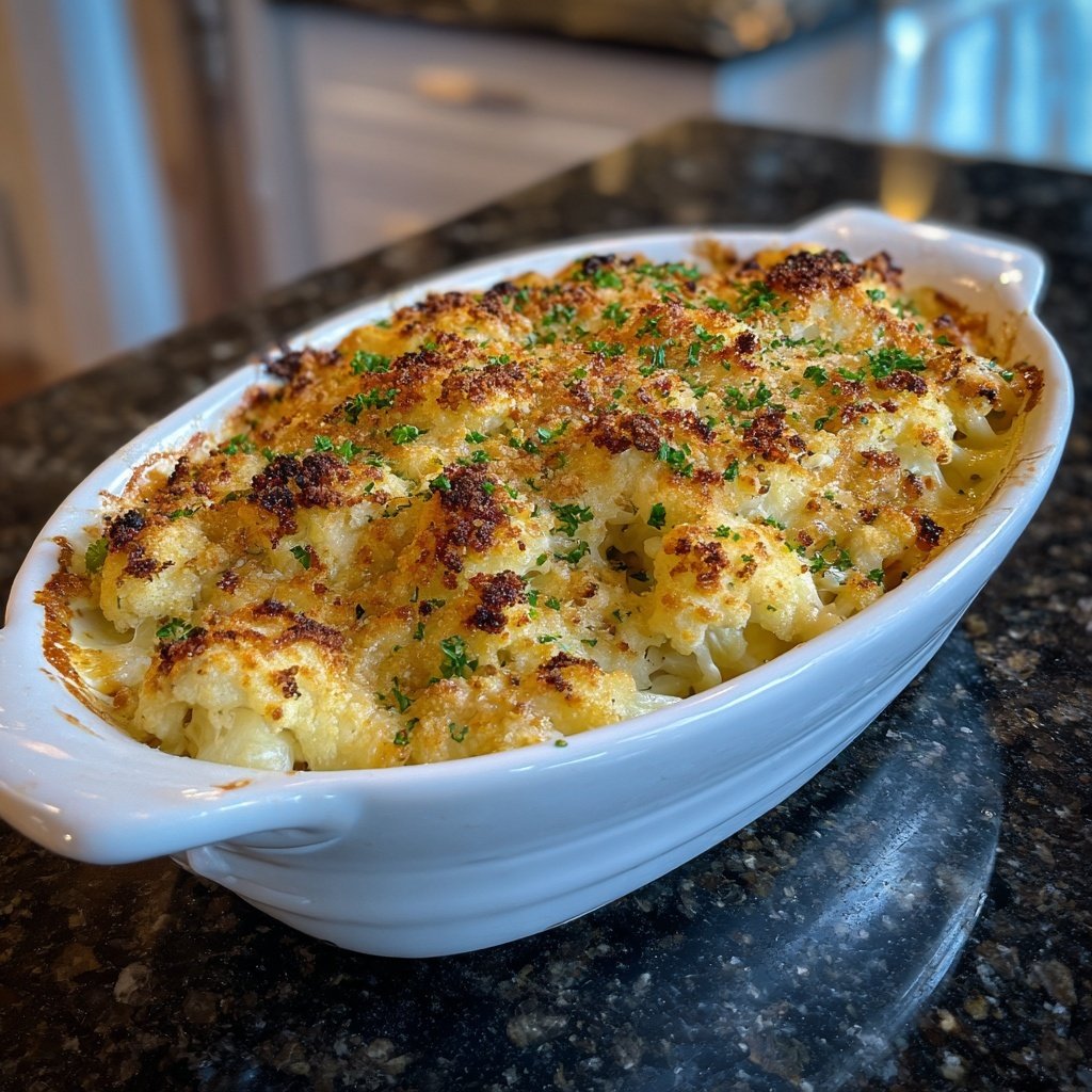 Blumenkohl Auflauf Mit Senf Sauce