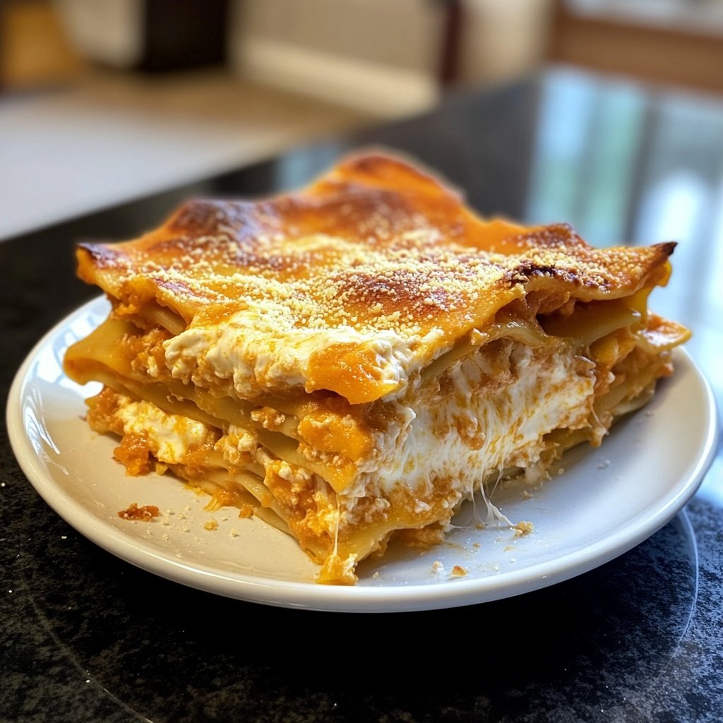 Lasagne mit Kürbis