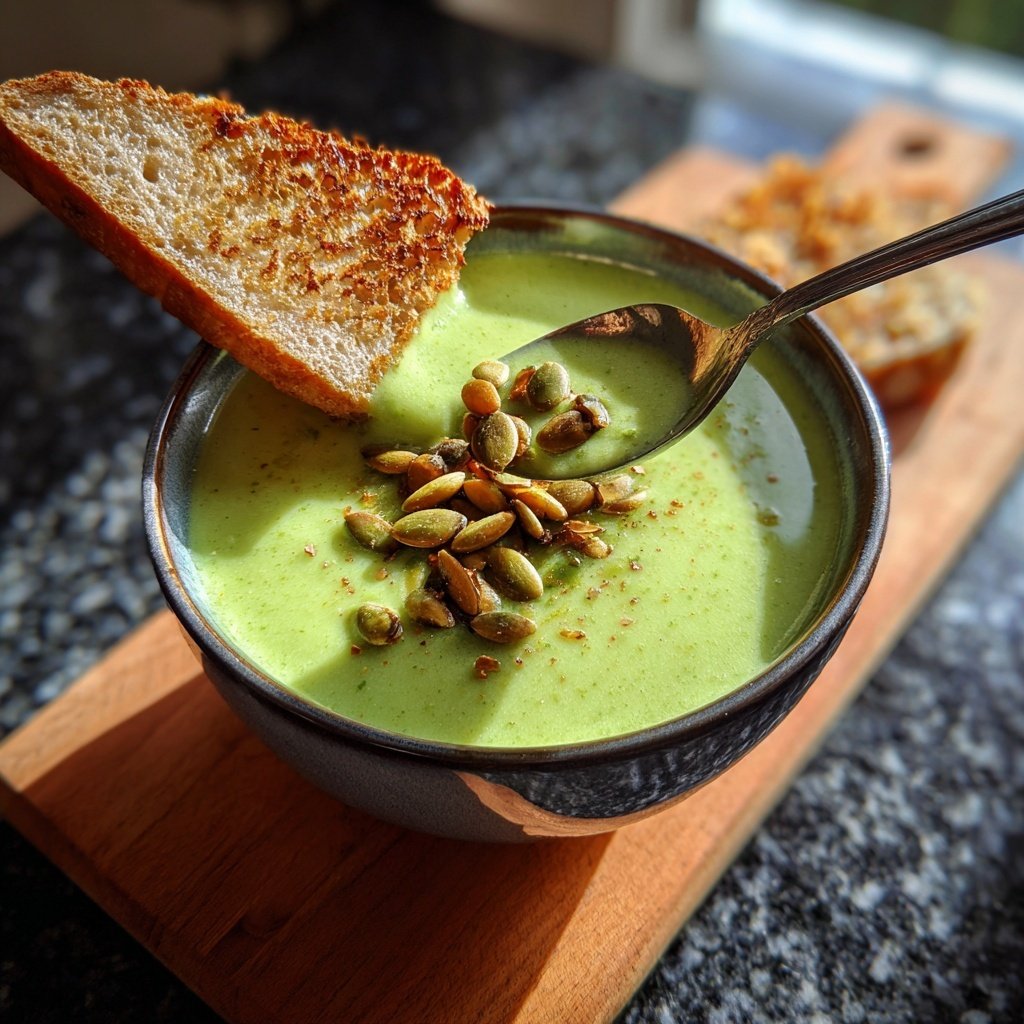 Brokkoli Suppe Vegan